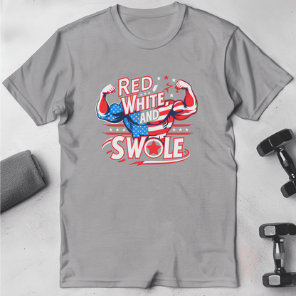 Red White And Swole T-Shirt