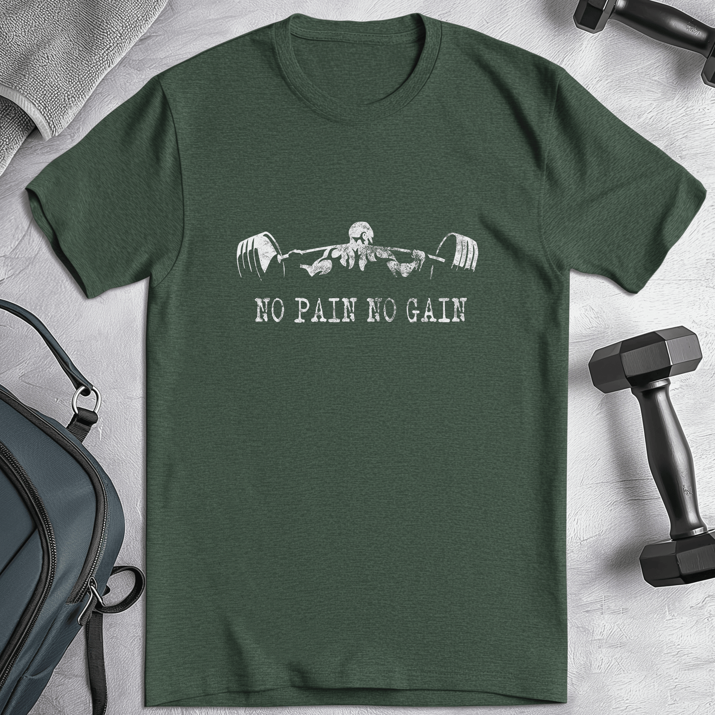 NO PAIN NO GAIN (Squat) T-Shirt